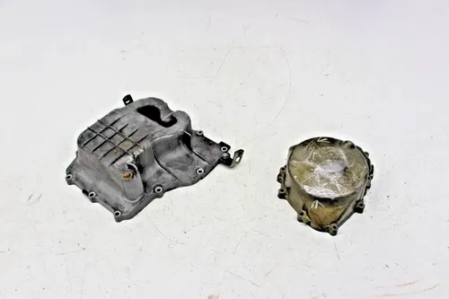 01-06 HONDA CBR600F4I ENGINE MOTOR BOTTOM OIL PAN COVER W/STATOR COVER