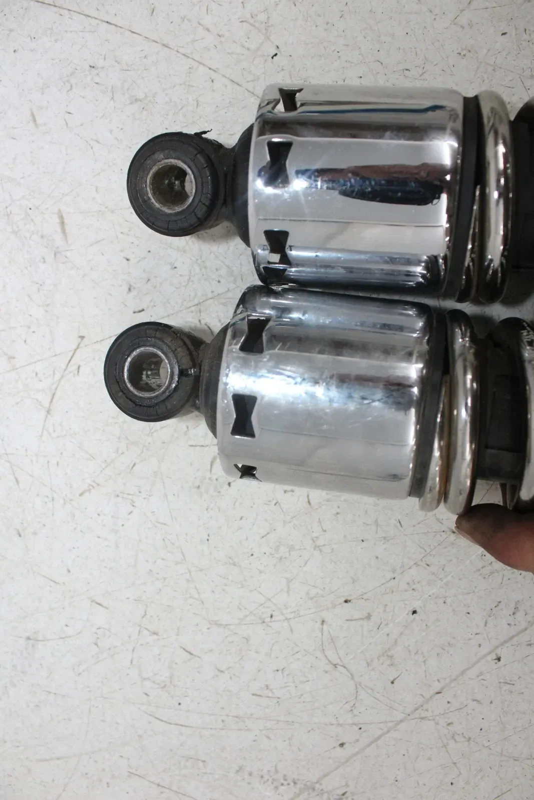 01 HARLEY-DAVIDSON DYNA WIDE GLIDE FXDWG REAR BACK SHOCKS ABSORBERS PAIR