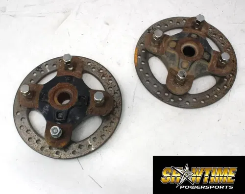 14-22 Polaris Rzr Xp 1000 Eps front left right Wheel Hub hubs rotors set