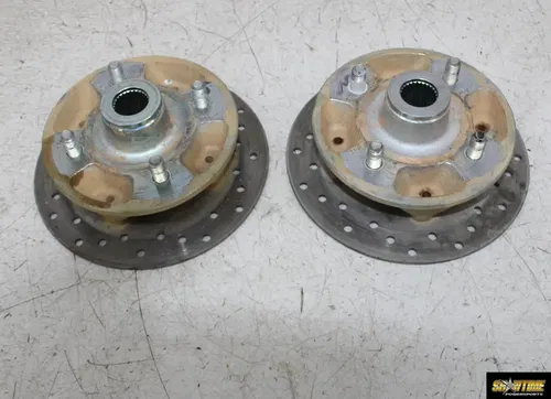 16-18 YAMAHA WOLVERINE YXE700 REAR BACK WHEEL RIGHT LEFT HUB HUBS PAIR