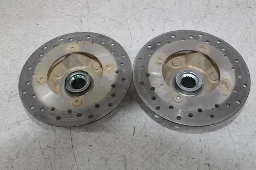 16-18 YAMAHA WOLVERINE YXE700 REAR BACK WHEEL RIGHT LEFT HUB HUBS PAIR
