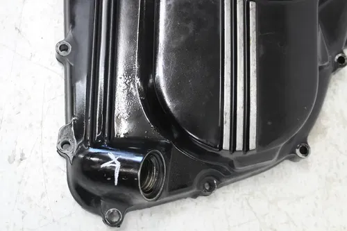 84-85 HONDA MAGNA 700 VF700C CLUTCH SIDE ENGINE MOTOR COVER W STATOR COVER