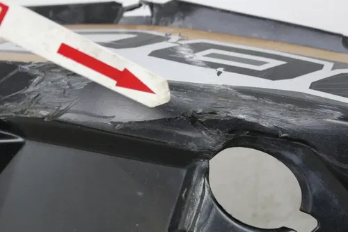 18 POLARIS RZR XP 1000 FRONT RIGHT SIDE FENDER (DAMAGE)