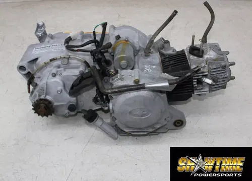 07 POLARIS SPORTSMAN 90 ENGINE MOTOR TRANSMISSION HEAD CRANK CASES *TESTED*