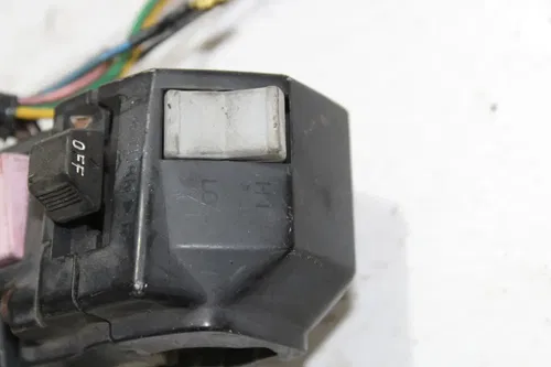 1985 YAMAHA XJ700 MAXIM LEFT CLIP ON HANDLE HORN SIGNALS SWITCH SWITCHES