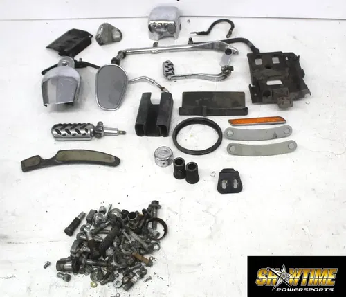 00-06 Harley-davidson Softail Deuce Fxstdi parts hardware bolts horn mirror peg