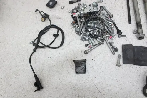 19 KAWASAKI NINJA 1000 PARTS AND HARDWARE NUTS BOLTS KICKSTAND