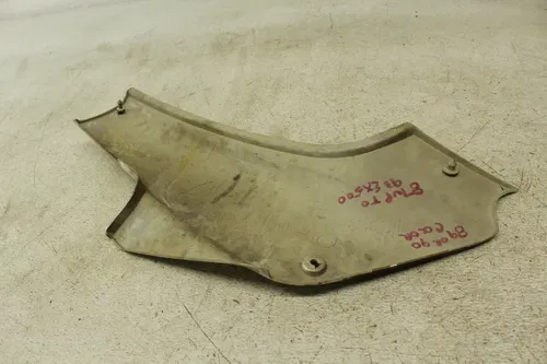 87-93 KAWASAKI NINJA 500 EX500 LEFT REAR BACK TAIL FAIRING COWL SHROUD