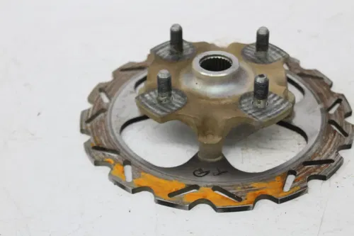 17 YAMAHA YXZ1000R SS EPS REAR BACK WHEEL RIGHT HUB ROTOR