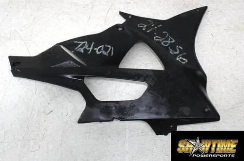 09-14 BMW S1000RR LEFT LOWER BOTTOM BELLY SIDE FAIRING COWL (SEE DESCP)