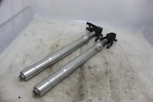 07-08 KAWASAKI NINJA ZX6R FRONT FORKS SHOCK SUSPENSION SET PAIR BENT BROKEN