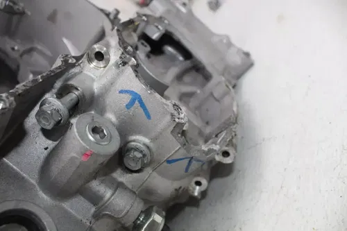 21-23 KAWASAKI NINJA ZX10R ENGINE MOTOR CRANKCASE CRANK CASES BLOCK