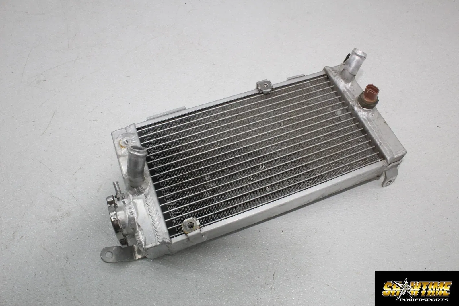 08-18 KAWASAKI KLR650 ENGINE COOLER COOLING RADIATOR RADIATER (READ)