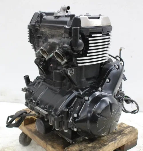 20-25 KAWASAKI VULCAN EN650 650 ENGINE MOTOR CYLINDER HEAD CASES CRANK *TESTED*