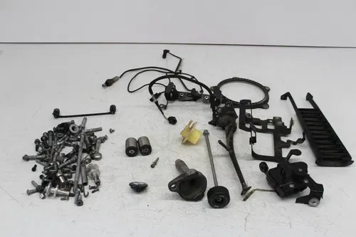 09-16 BMW K1300S K1300 PARTS KICKSTAND SLIDERS LOGO SERVO HARDWARE