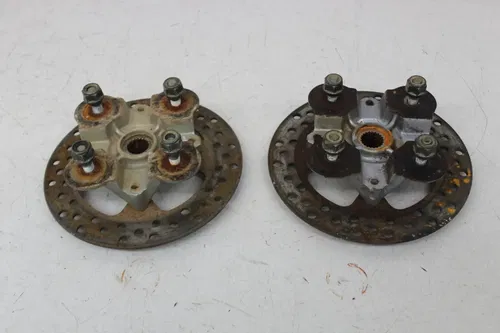 05-07 KAWASAKI BRUTE FORCE 750 FRONT REAR BACK LEFT RIGHT WHEEL HUB HUBS SET