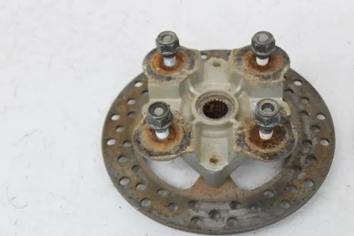 05-07 KAWASAKI BRUTE FORCE 750 FRONT REAR BACK LEFT RIGHT WHEEL HUB HUBS SET