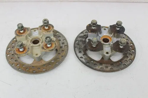 05-07 KAWASAKI BRUTE FORCE 750 FRONT REAR BACK LEFT RIGHT WHEEL HUB HUBS SET