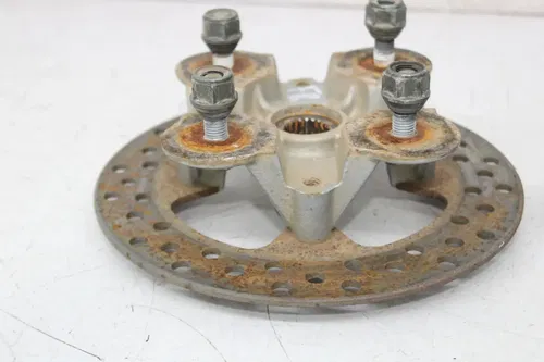 05-07 KAWASAKI BRUTE FORCE 750 FRONT REAR BACK LEFT RIGHT WHEEL HUB HUBS SET