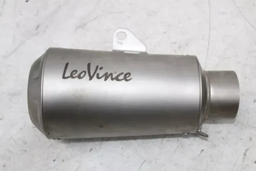02-03 HONDA CBR954RR LEOVINCE EXHAUST PIPE MUFFLER SLIP ON CAN SILENCER