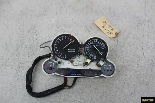 00 KAWASAKI NINJA ZX10 SPEEDO TACH GAUGES DISPLAY CLUSTER SPEEDOMETER TACHOMETER