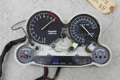 00 KAWASAKI NINJA ZX10 SPEEDO TACH GAUGES DISPLAY CLUSTER SPEEDOMETER TACHOMETER