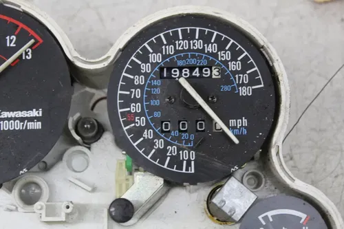 00 KAWASAKI NINJA ZX10 SPEEDO TACH GAUGES DISPLAY CLUSTER SPEEDOMETER TACHOMETER