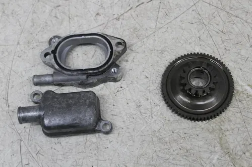 06-07 SUZUKI GSXR600 ENGINE PARTS TIMING CHAIN GUIDE CAM TENSIONER HEAT EXCHANGE