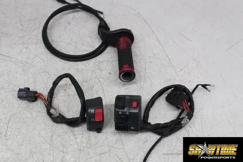 07-09 DUCATI MULTISTRADA 1100 S LEFT RIGHT LIGHT SIGNAL THROTTLE START SWITCHES