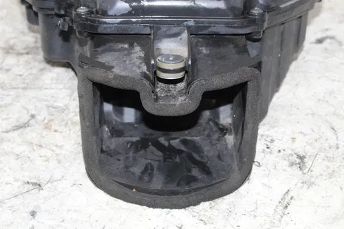 2008 KAWASAKI NINJA ZX6R AIRBOX AIR INTAKE FILTER BOX W TOP RAIL & BMC FILTER