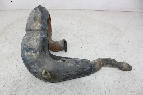 85-86 SUZUKI QUADRACER 250 LT250R EXHAUST HEADER PIPE EXPANSION CHAMBER
