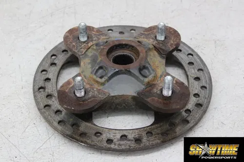 14 POLARIS RZR 4 XP 1000 REAR BACK WHEEL LEFT HUB ROTOR