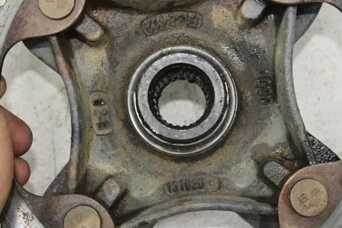 14 POLARIS RZR 4 XP 1000 REAR BACK WHEEL LEFT HUB ROTOR