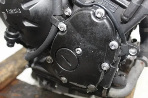 08-16 YAMAHA YZF R6 ENGINE MOTOR CYLINDER HEAD CASES CRANK *STRONG RUNNER*