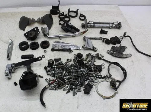 07-11 HARLEY-DAVIDSON STREET GLIDE FLHX PARTS HARDWARE TRIM AXLE LEVER MOUNTS