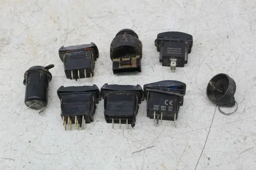 19 POLARIS GENERAL 1000 EPS IGNITION KEY HEADLIGHT LIGHT DIFFERENTIAL SWITCH SET