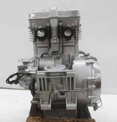 06 Kawasaki Vulcan 500 En500 Engine Motor cylinder head cases crank *tested*