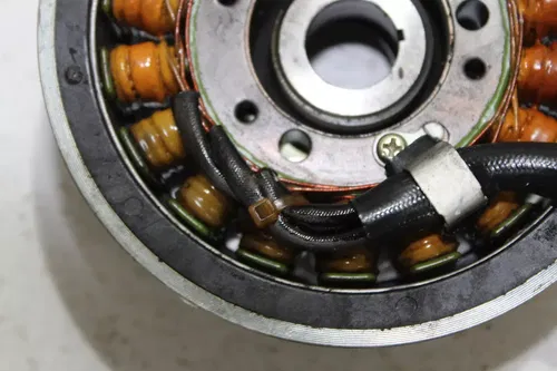 1993 KAWASAKI NINJA ZX6 ZX600E STATOR GENERATOR ALTERNATOR MAGNETO WITH FLYWHEEL