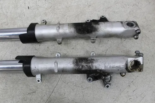 03-04 HONDA CBR600RR CBR600 FRONT FORKS SHOCK SUSPENSION SET PAIR (BENT)