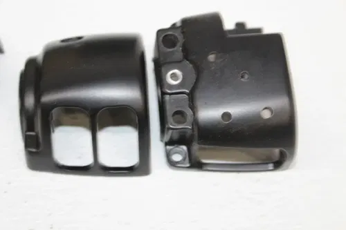 96-UP HARLEY DAVIDSON FLHR BLACK SWITCH HOUSING SET