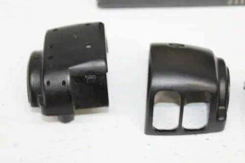 96-UP HARLEY DAVIDSON FLHR BLACK SWITCH HOUSING SET