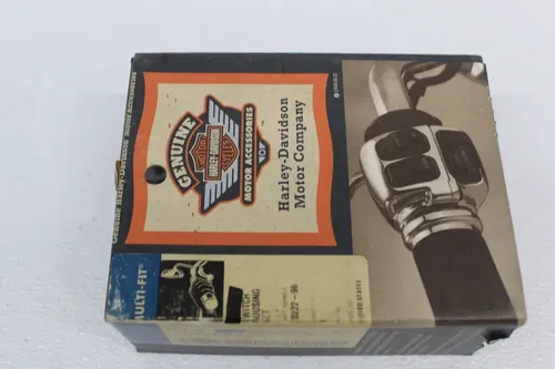96-UP HARLEY DAVIDSON FLHR BLACK SWITCH HOUSING SET