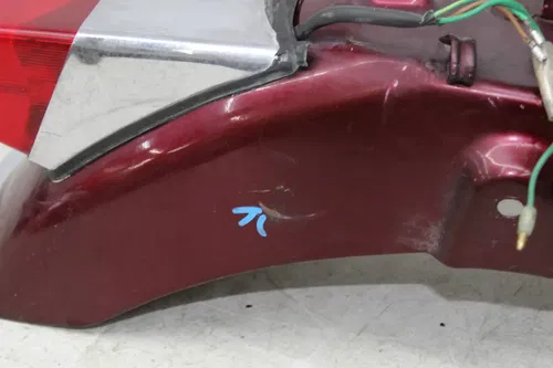 83 HONDA SHADOW 750 VT750C REAR BACK WHEEL FENDER MUD GUARD TAILLIGHT