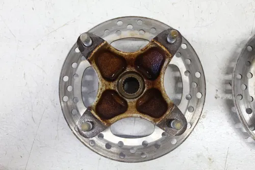 06 KAWASAKI BRUTE FORCE 650 FRONT HUBS ROTORS PAIR