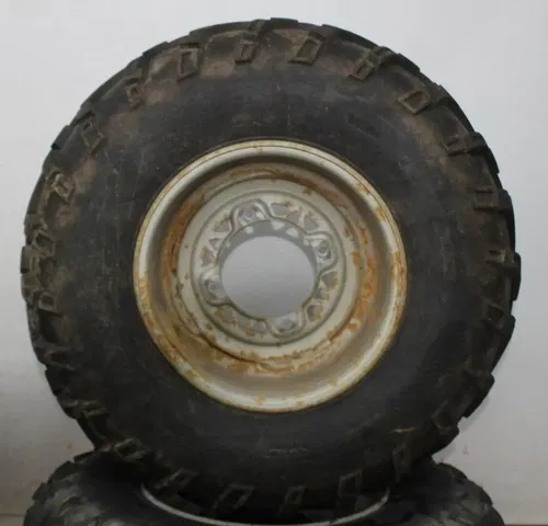 05 POLARIS SPORTSMAN 500 FRONT REAR BACK WHEELS RIMS SET
