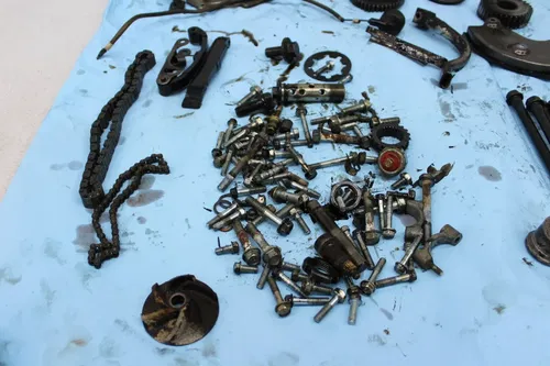 80 HONDA GL500 PARTS AND HARDWARE NUTS BOLTS