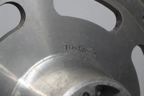 07-11 Harley-davidson Dyna Fat Bob Fxdf Front Wheel Rim (see descp)