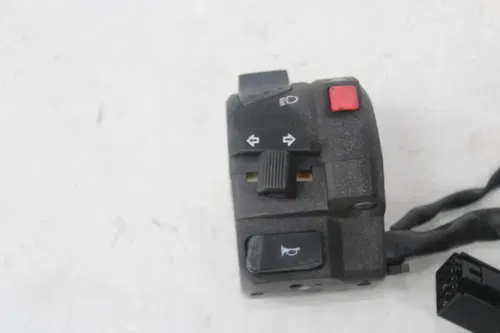 08-21 SUZUKI HAYABUSA LEFT CLIP ON HANDLE HORN SIGNALS SWITCH SWITCHES
