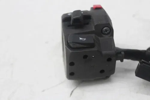 08-21 SUZUKI HAYABUSA LEFT CLIP ON HANDLE HORN SIGNALS SWITCH SWITCHES