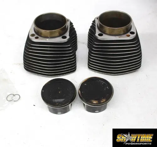 07-11 Harley-davidson Dyna Fat Bob Fxdf 96ci Engine front rear cylinders pistons